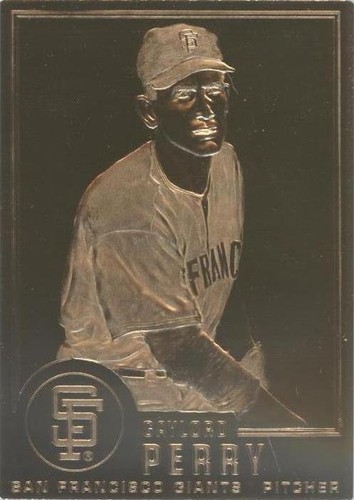 1995-10 Danbury Mint 22K Gold - Gaylord Perry #82