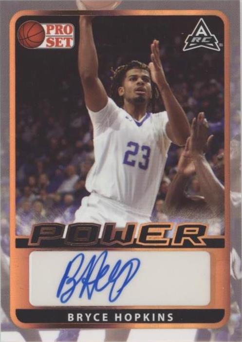 2021-22 Leaf Pro Set Power - Bryce Hopkins #BA-BH1