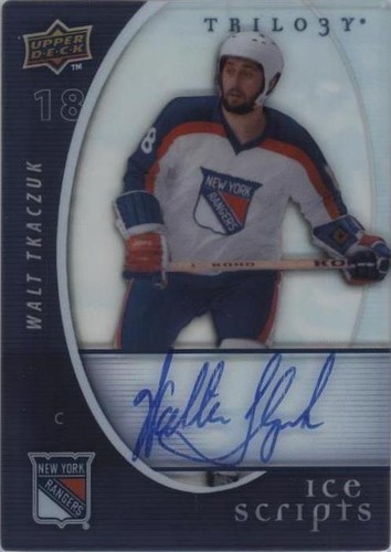2008-09 Upper Deck Trilogy - Walt Tkaczuk #IS-WT