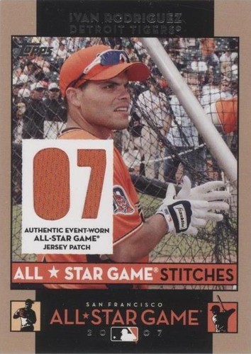 2007 Topps Updates & Highlights - Ivan Rodriguez #ASIR