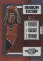 2021-22 Panini Contenders Optic - Lonzo Ball #41