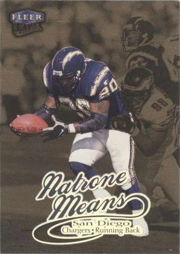 1999 Fleer Ultra Natrone Means #74G