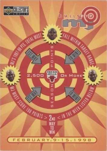 1997-98 Upper Deck Collector's Choice - Michael Jordan #B10