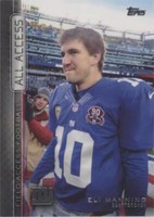 2015 Topps Field Access Eli Manning #AAA-EM