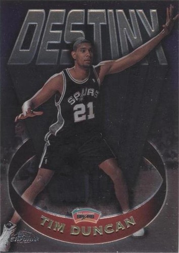 NBAカード ルーキーカード #115 Tim Duncan RC PSA8 97-98 TOPPS BASKETBALL - TIM DUNCAN #115 - ROOKIE CARD