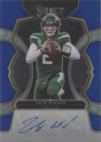 2022 Panini Select Zach Wilson #SIP-ZW