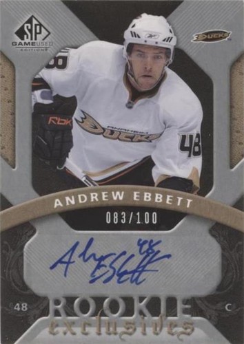 2008-09 SP Game Used Edition - Andrew Ebbett #RE-AE