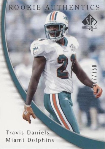 2005 SP Authentic Travis Daniels #130