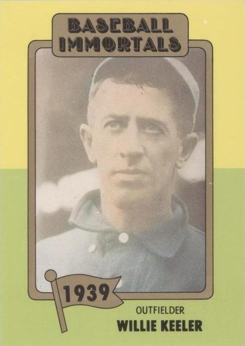 1980-87 SSPC Baseball Immortals - Willie Keeler #23