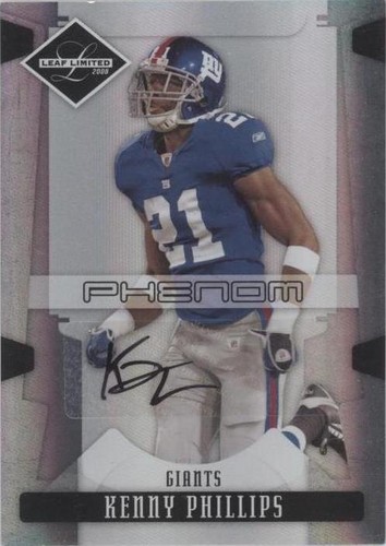 2008 Leaf Limited Kenny Phillips #258