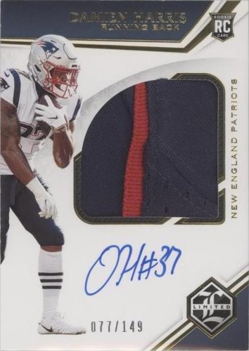 2019 Panini Limited Damien Harris #152