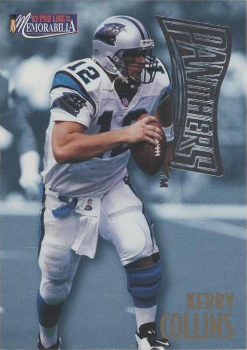 1997 Pro Line II Memorabilia Kerry Collins #MEM7