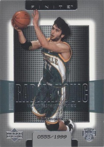 2003-04 Upper Deck Finite - Vladimir Radmanovic #178