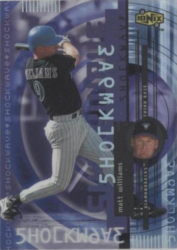 2000 Upper Deck Ionix - Matt Williams #S13
