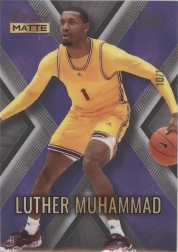 2022-23 Wild Card Matte Draft - Luther Muhammad #MXP-30