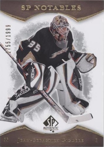 2007-08 SP Authentic - Jean-Sebastien Giguere #159