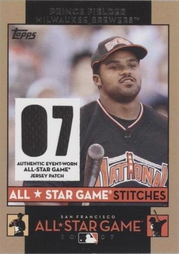 2007 Topps Updates & Highlights - Prince Fielder #ASPF
