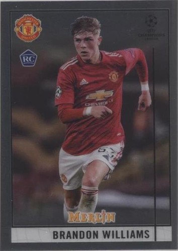 2020-21 Topps Merlin Collection Chrome UCL Brandon Williams #95