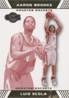 2007-08 Topps Co-Signers - Luis Scola/Aaron Brooks #99