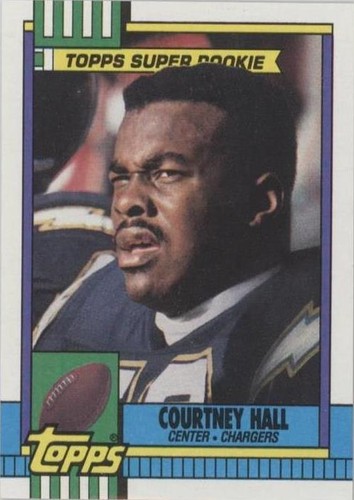 1990 Topps Courtney Hall #388