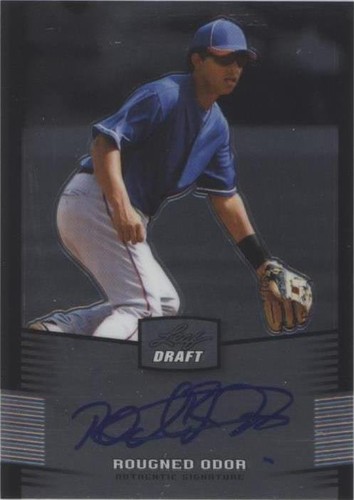 2012 Leaf Metal Draft - Rougned Odor #BA-RO1