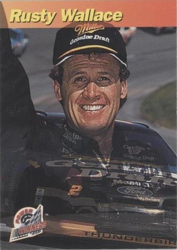 1994 Pro Set Power Racing - Rusty Wallace #PW17