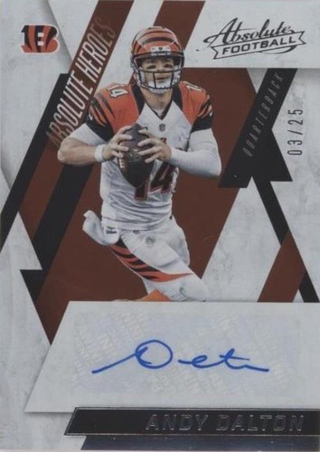 2016 Panini Absolute Andy Dalton #17