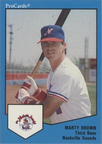 1989 ProCards Minor League Team Sets - Marty Brown #1292