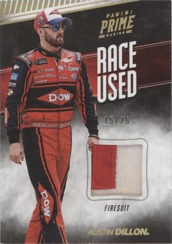 2018 Panini Prime Racing - Austin Dillon #RU-AD