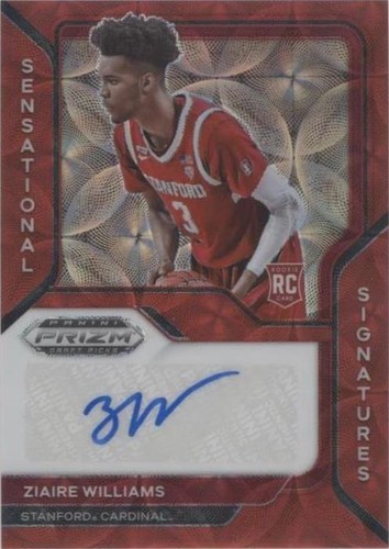 2021-22 Panini Prizm Draft Picks - Ziaire Williams #SS-ZWI