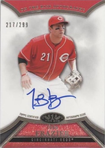 2013 Topps Tier One - Todd Frazier #ORA-TF