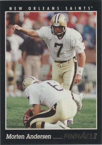 1993 Pinnacle Morten Andersen #5