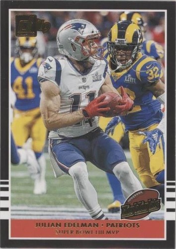 2019 Panini Donruss Julian Edelman #H-13