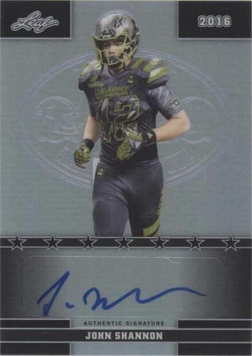 2016 Leaf U.S. Army All-American Bowl John Shannon #54