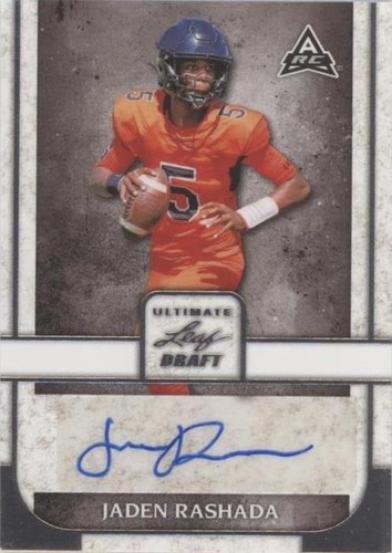 2022 Leaf Ultimate Draft Jaden Rashada #BA-JR5