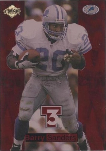 1998 Collector's Edge Supreme Season Review Barry Sanders #8