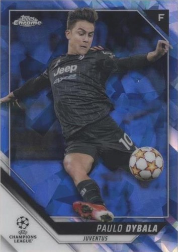 2021-22 Topps Chrome UCL Sapphire Edition Paulo Dybala #172