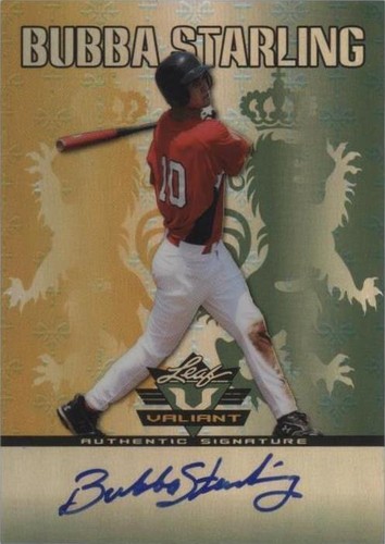 2011 Leaf Valiant - Bubba Starling #VA-BS2