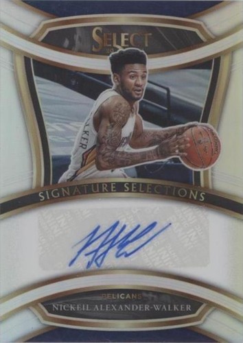 2020-21 Panini Select - Nickeil Alexander-Walker #SIS-NAW