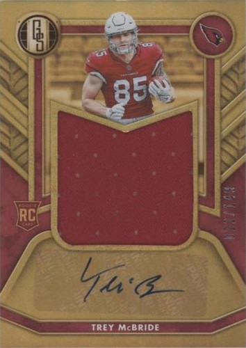 2022 Panini Gold Standard Trey McBride #RAJ-TMB