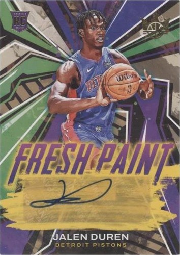 2022-23 Panini Spectra - Radiant Signatures #RS-JDD Jalen Duren 45