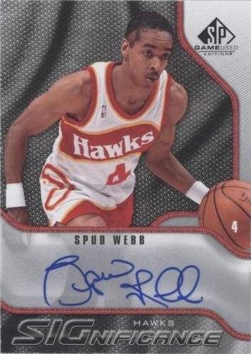 2009-10 SP Game Used - Spud Webb #S-SW