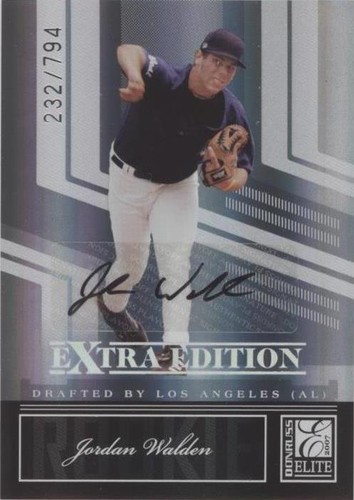 2007 Donruss Elite Extra Edition - Jordan Walden #109