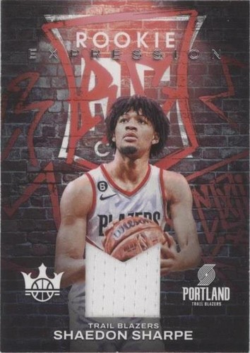 2022-23 Panini Court Kings - Shaedon Sharpe #REM-SSB