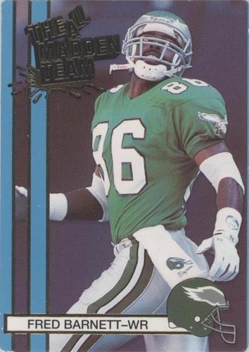 1990 Action Packed The All-Madden Team Fred Barnett #46