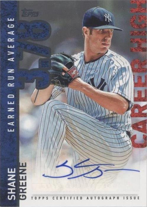 2015 Topps Update Series - Shane Greene #CHA-SG