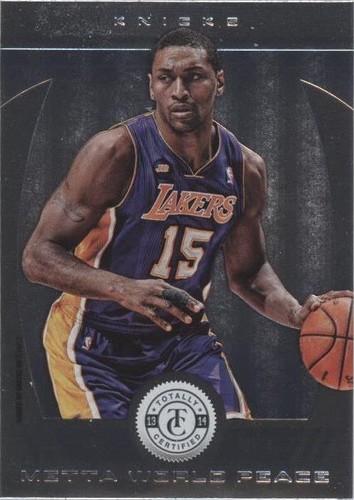 2013-14 Totally Certified - Metta World Peace #91