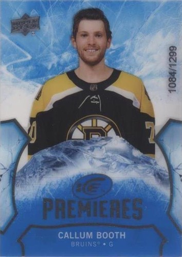 2021-22 Upper Deck Ice - Callum Booth #105