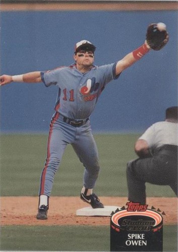 1992 Topps Stadium Club - Spike Owen #221