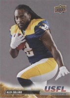 2023 Upper Deck USFL Preview Alex Collins #9